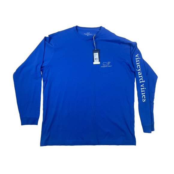 Vineyard Vines Other - Vineyard Vines Men's Long Sleeve Blue T Shirt Sz XL